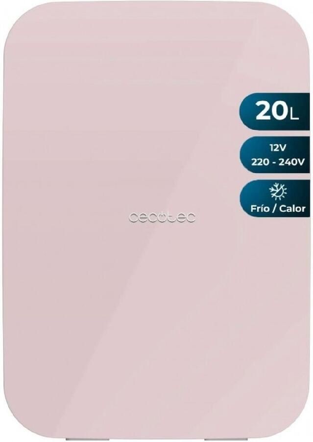 Cecotec Mini Fridge Bolero MiniCooling Pink 20 L