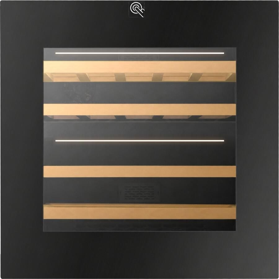 CENDO WKI70-26F Wijnkoelkast Inbouw 2 Temperatuurzones Touch to Open- 60 x 60 cm Geruisloos en Trilvrij