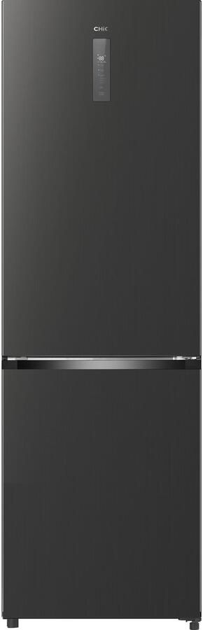 Chiq CBM310NGC Koel-vriescombinatie 308 Liter No Frost Ultrasstil 33 dB Plat ontwerp Digitaal LED Display C 12 Jaar Garantie op Compressor 2026 Nieuw