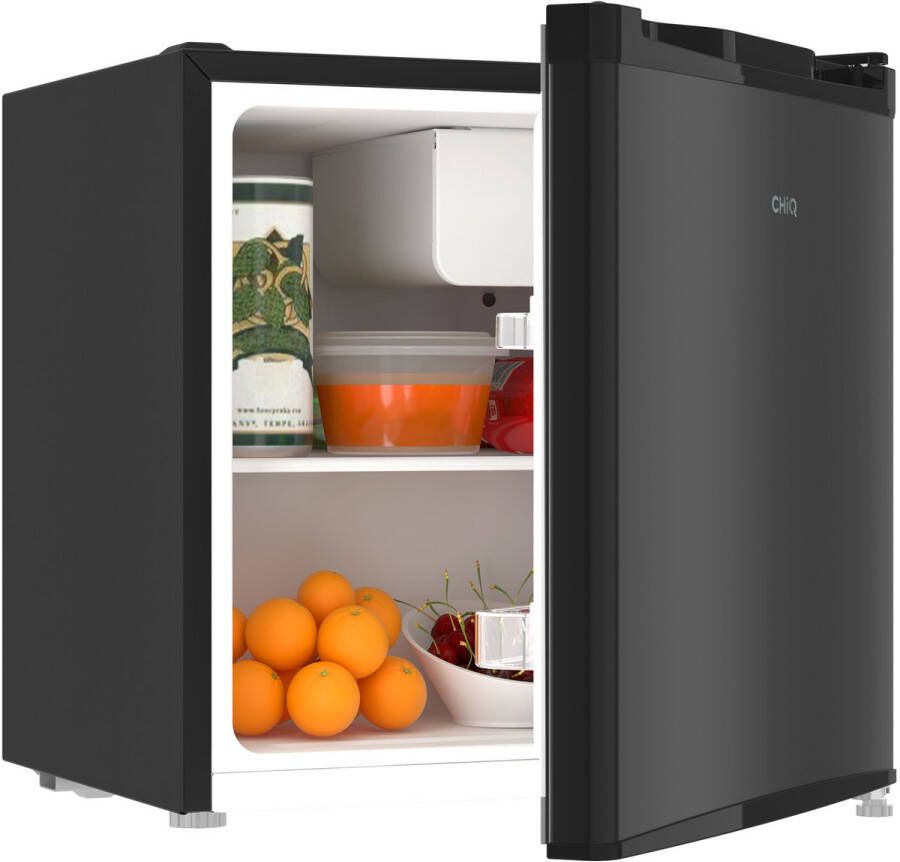 Chiq CSD46D4D Mini koelkast Minibar 46 Liter 39 dB- Zwart Energieklasse D 12 jaar garantie op compressor- 2025 Nieuw - Foto 2