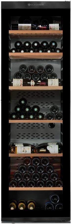 Climadiff MILLESIME 250B vrijstaande wijnbewaarkast 1 Zone 248 flessen