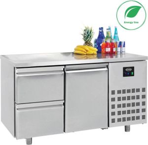 Combisteel 700 Koelwerkbank 1 Deur 2 Laden 7489.5515