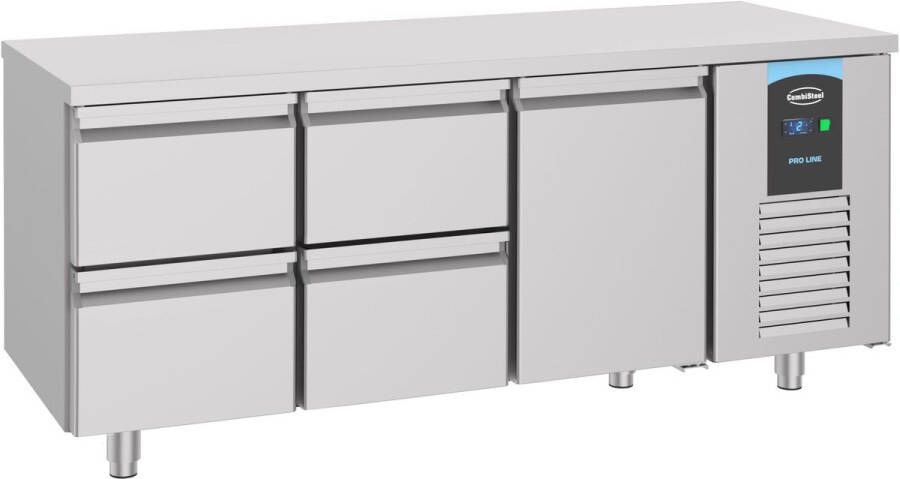 Combisteel 700 Koelwerkbank 1 Deur 4 Laden 7489.5530