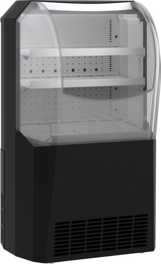 Combisteel IMPULSKOELER OPEN ZWART 210L 7464.0300 Horeca & Professioneel