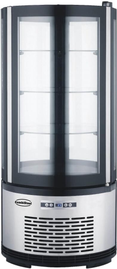 Combisteel Professionele Koelvitrine 100 liter| 7487.0080 Horeca