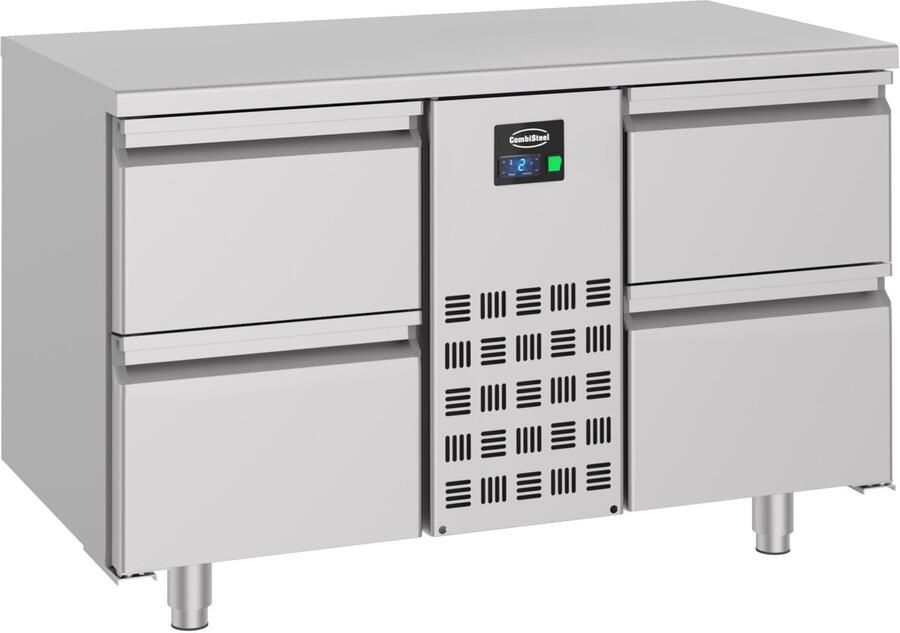 Combisteel Professionele Koelwerkbank 4 laden Mono Block Pro Line 7489.5375 Horeca