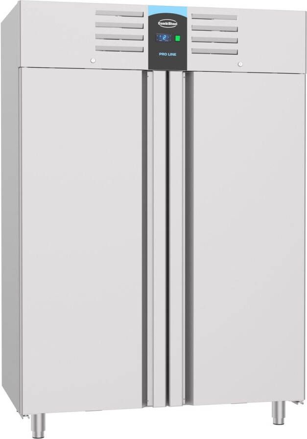 Combisteel Koelkast Energy Line 1400L (2 1 GN) RVS Geforceerde Koeling 1400x810x2050mm Horeca Koelkast