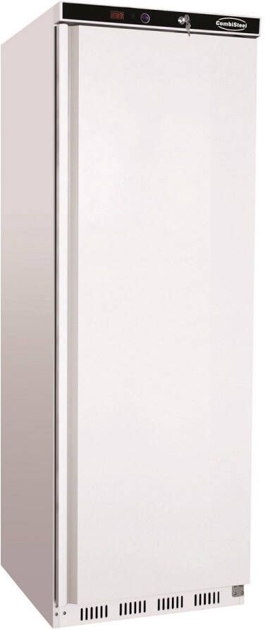 Combisteel Koelkast 640L 2 1 GN Wit 0°C +8°C Statisch + Ventilator 775x695x1885mm Horeca Koelkast