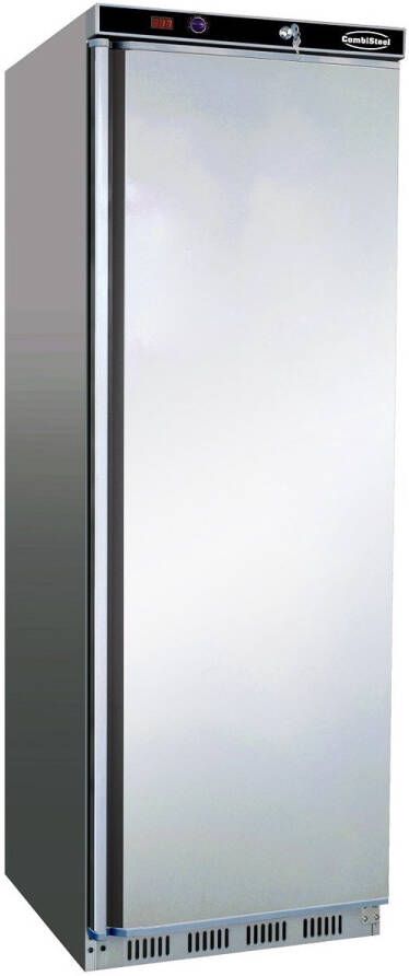 Combisteel Koelkast 400L RVS 0°C +8°C Statisch + Ventilator 600x585x1850mm Horeca Koelkast - Foto 1