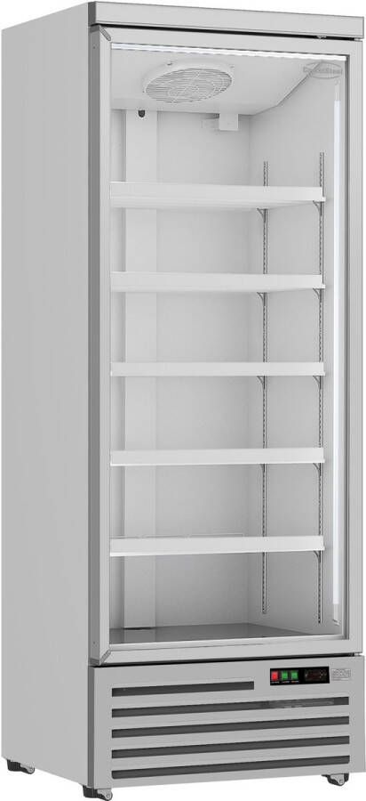 Combisteel Koelkast 600L Wit 0°C +10°C Geforceerd Wielen 750x710x1997mm Horeca Koelkast