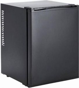 Combisteel Mini horeca koelkast stille koeling 40 liter Zwart