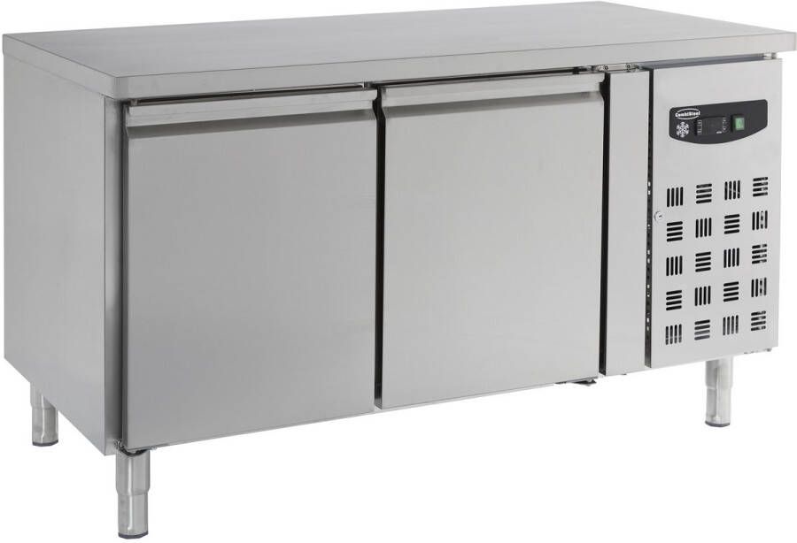 Combisteel Bakkerij Koelwerkbank STANDARD LINE 428L 2 Deuren EN600x400 +2°C +8°C Geforceerd 1510x800x860mm