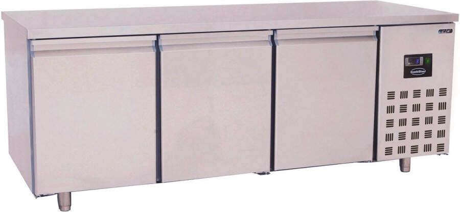 Combisteel Bakkerij Koelwerkbank PRO LINE 615L 3 Deuren EN600x400 -2°C +8°C Geforceerd 2100x800x850mm
