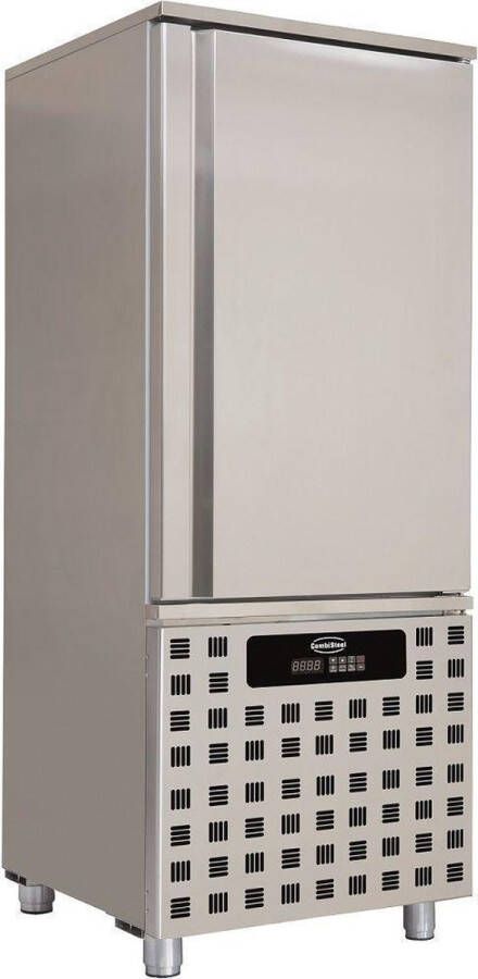 Combisteel Blastchiller Pro Line 15 Niveaus 35kg Koelen 30kg Vriezen 230v 800x850x2010mm