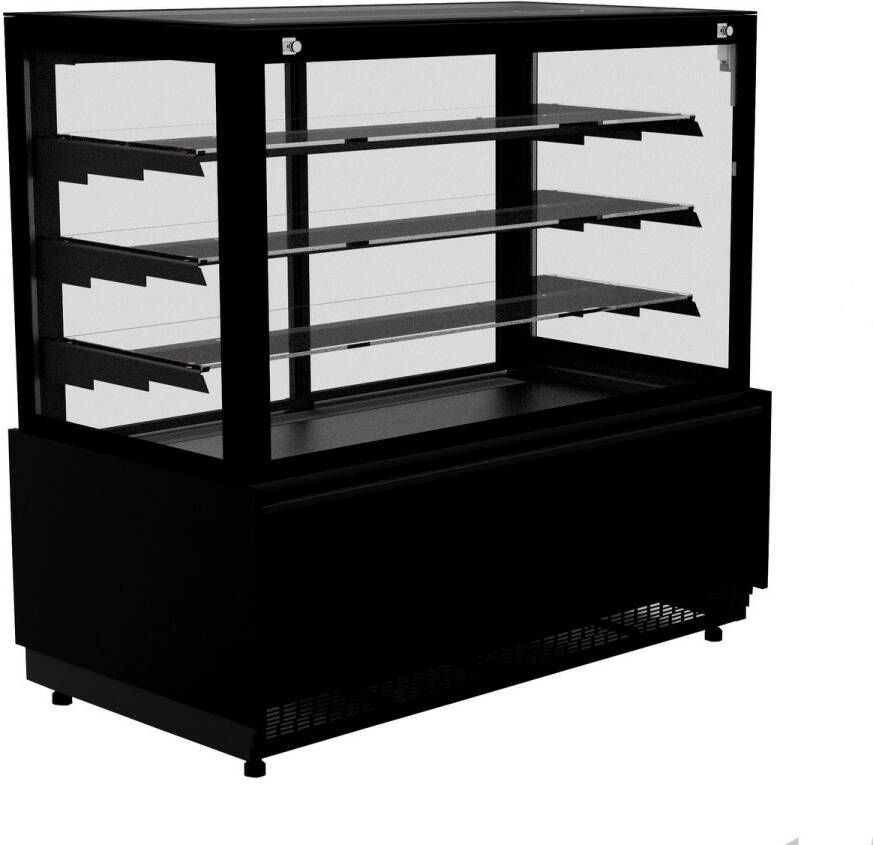 Combisteel Professionele Koelvitrine Nero 1.4 7486.0095 Horeca