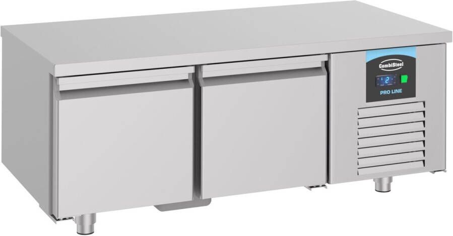 Combisteel Koelwerkbank PRO LINE Laag Model 180L 2 Deuren -2°C +8°C Geforceerd 1200x700x600mm - Foto 1