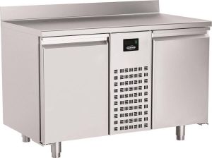 Combisteel Professionele Koelwerkbank Rand 2 Deuren Mono Block Pro line 7489.5400 Horeca