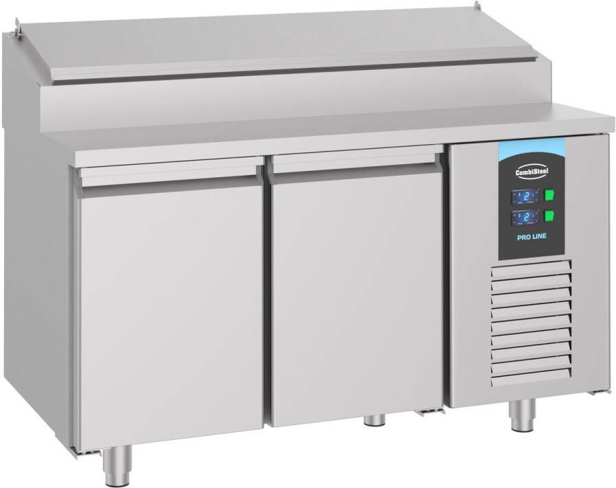 Combisteel Professionele Saladette 2 Deuren 7x 1 3GNPan Pro Line 7489.5140 Horeca