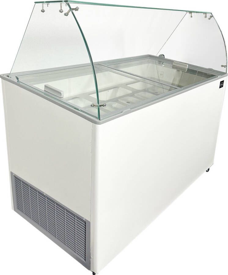 Combisteel Professionele Schepijsvitrine Corsica 6 x 5 liter 7472.0125 Horeca