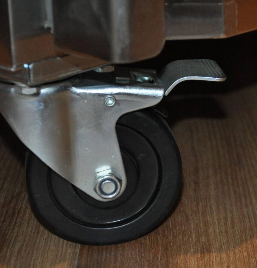 Combisteel Professionele Vrieskast RVS+Aluminium 1200 liter 7450.0415 Horeca