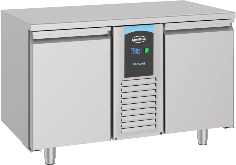 Combisteel Professionele Vrieswerkbank 2 deuren Mono block Green Line RVS 7489.5130 Horeca