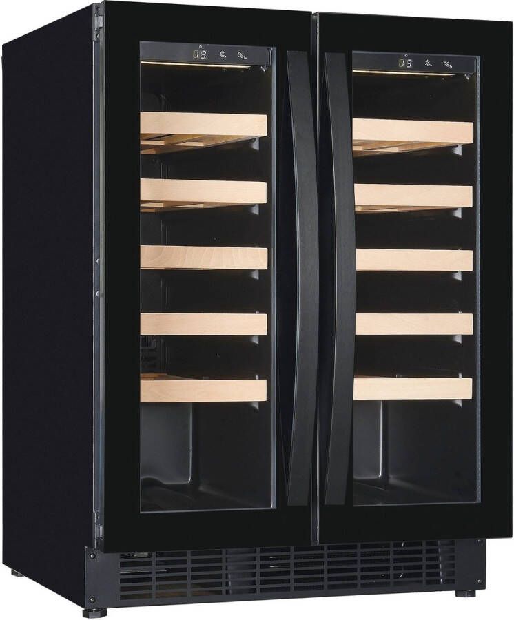Combisteel Wijnkoelkast 2 Deuren 100l Dual Zone 7525.0030 Horeca & Professioneel