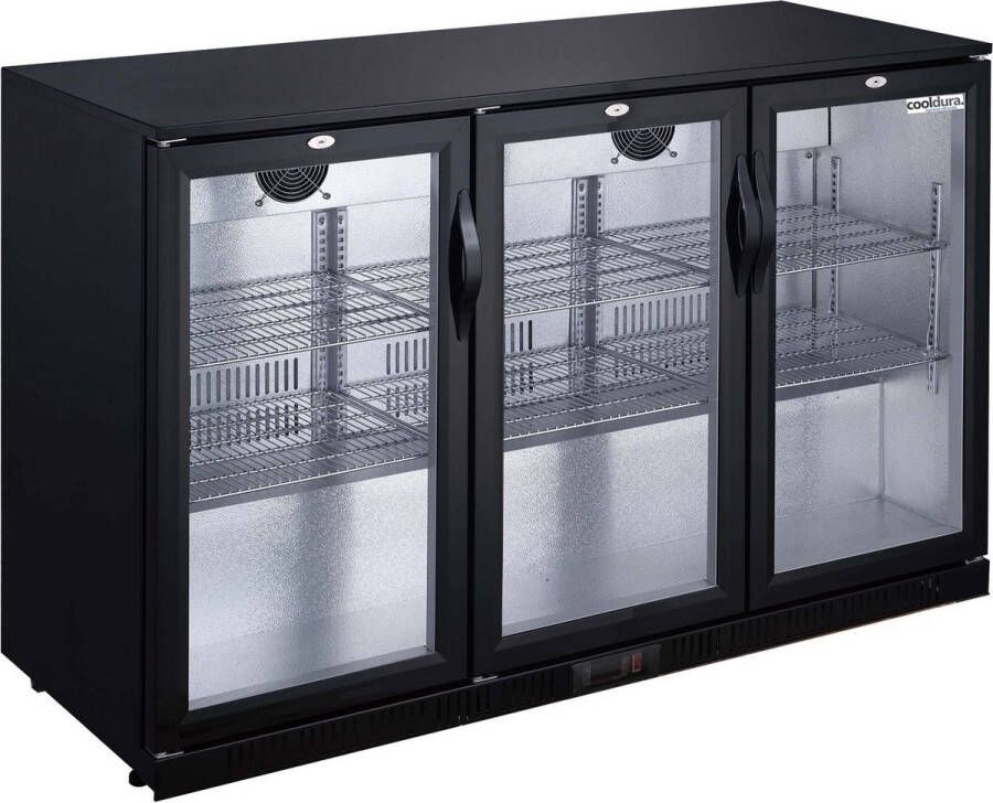 Cooldura Barkoeling 3-Deurs 320 Liter CBB3D Horeca & Professioneel