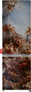 Cooler LARGECOMBI-ABARO Combi Bottom Koelkast E 198+66l Baroque All Sides
