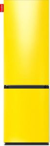Cooler LARGECOMBI-AYEL Combi Bottom Koelkast E 198+66l Lucid Yellow Gloss All Sides