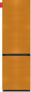 Cooler LARGECOMBI-FBRO Combi Bottom Koelkast E 198+66l Brushed Bronze Front