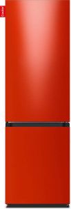 Cooler LARGECOMBI-FRED Combi Bottom Koelkast E 198+66l Hot Rod Red Gloss Front