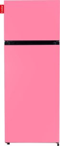 Cooler MEDIUM-ABUB Combi Top Koelkast F 164+41l Bubblegum Pink Satin All Sides