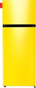 Cooler MEDIUM-AYEL Combi Top Koelkast F 164+41l Lucid Yellow Gloss All Sides