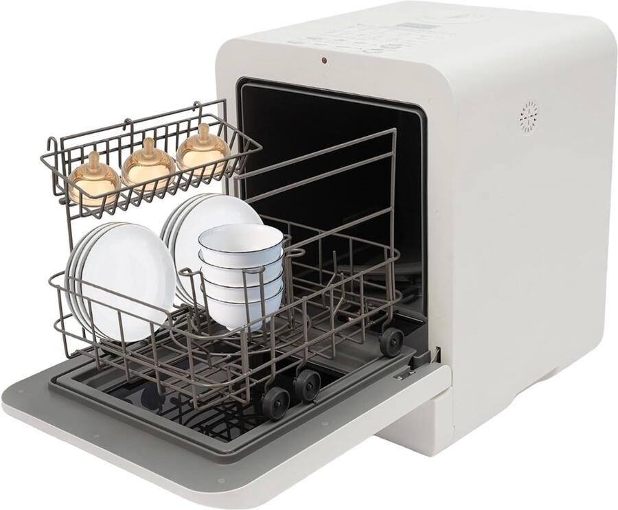 Core Mini Vaatwasser Tafelvaatwasser 4Liter Wit 36cm x 35cm x 44cm