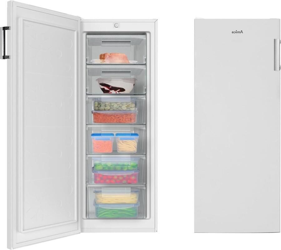Corenia Vrieskast – Diepvriezer – Kastmodel Vriezer – Vriezer – Vrijstaande Vriezer – 177 Liter Inhoud – Energieklasse C