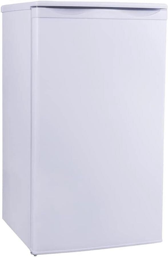 Corenia Vrieskast – Kastmodel Vriezer – Diepvrieskast – Vrijstaande Vriezer – Mini Vrieskast – 80 Liter Inhoud – 3 Vaste Legplateaus – Met Wieltjes – Energieklasse E