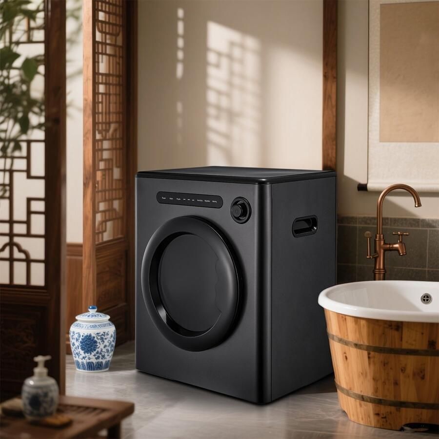 Corenia Wasdroger – Tumbledroger – Ventilatiedroger – Kledingdroger – Compacte Droogkast – 4 kg Capaciteit – 6 Automatische Programma s – Smart Drying System – Dubbele Temperatuurbeveiliging – Stapelbaar