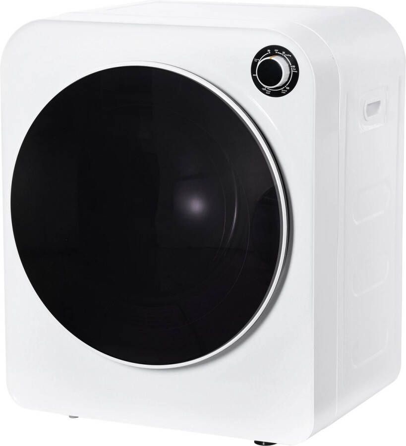 CozyLiving Mini wasdroger 2 5 kg Energiebesparend wandmontage Duurzame Wasdroger Eenvoudige bediening 200 minuten timer Dubbele filters RVS Vat Met oververhittingsbescherming 65°C geschikte droogtemperatuur