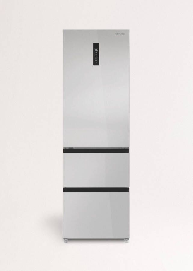 Create 401L koelkast in Italiaanse stijl met Perfect Fit Space Pro en Care+ Roestvrij staal FRIDGE STUDIO COMBI PRO FLEX 401