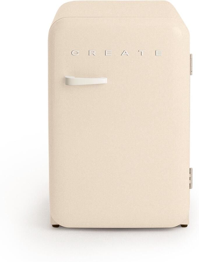 Create Koelkast in retrostijl Gebroken wit Handvat Gebroken wit FRIDGE RETRO 107L