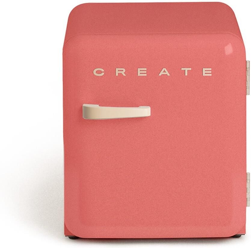 Create Koelkast in retrostijl Terracotta Handvat Zand FRIDGE RETRO 48L