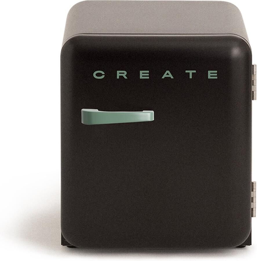 Create Koelkast in retrostijl Zwart Handvat Sage FRIDGE RETRO 48L