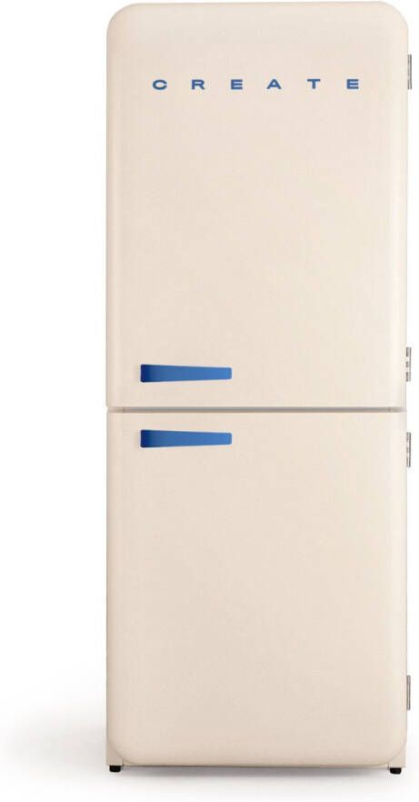 Create Koelkast in retro stijl FRIDGE RETRO COMBI 401 L
