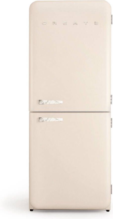Create Koelkast in retro stijl FRIDGE RETRO COMBI 401 L