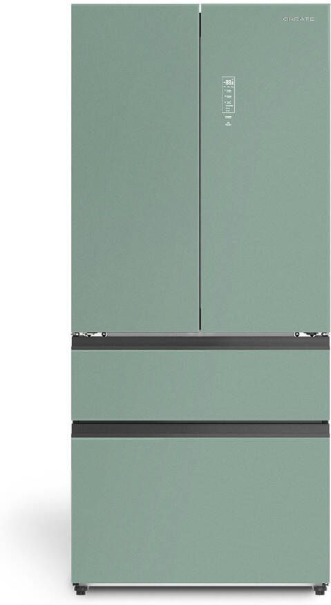 Create Koelkast met openslaande deur 509L met Space Pro en Care+ Sage FRIDGE STUDIO FRENCH DOOR PRO 509