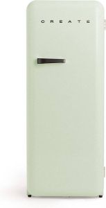 Create RETRO FRIDGE 281L BLACK Kastmodel Koelkast Groen