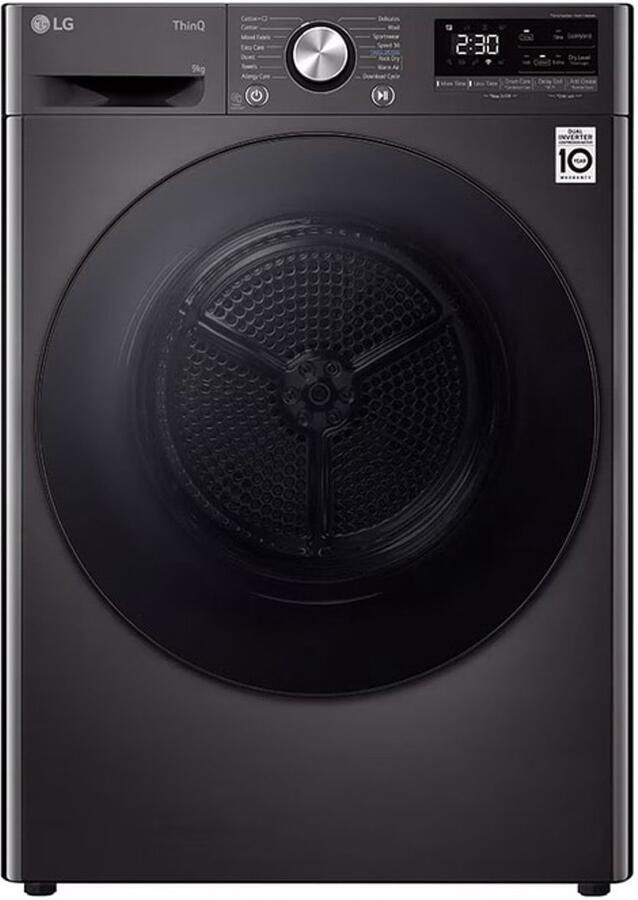 Deze info volgt later LG Warmtepompdroger 9kg A+++ EcoHybrid AutoClean Glass Door - Foto 2