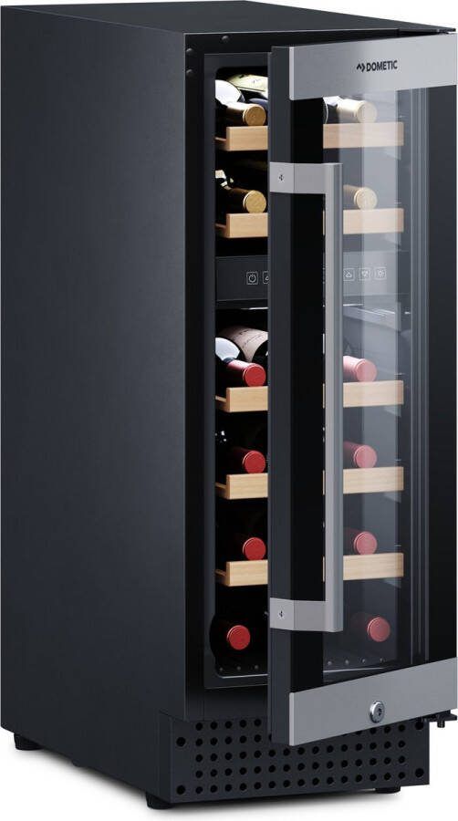 Dometic Wijnkoelkast C18B 2 Zones RVS Zwart