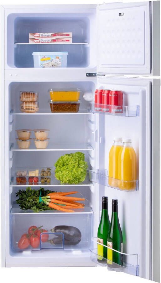 Domo DO91401C Koelkast met Vriesvak Koelvriescombinatie D 206 L Wit