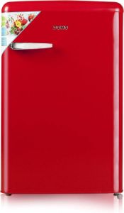 Domo DO981RTKR Koelkast Tafelmodel Retro 121L Rood